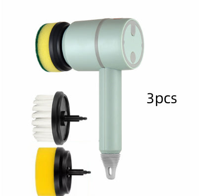 Electric Spin Cleaning Brush – Rechargeable Kitchen & Bathroom Scrubber