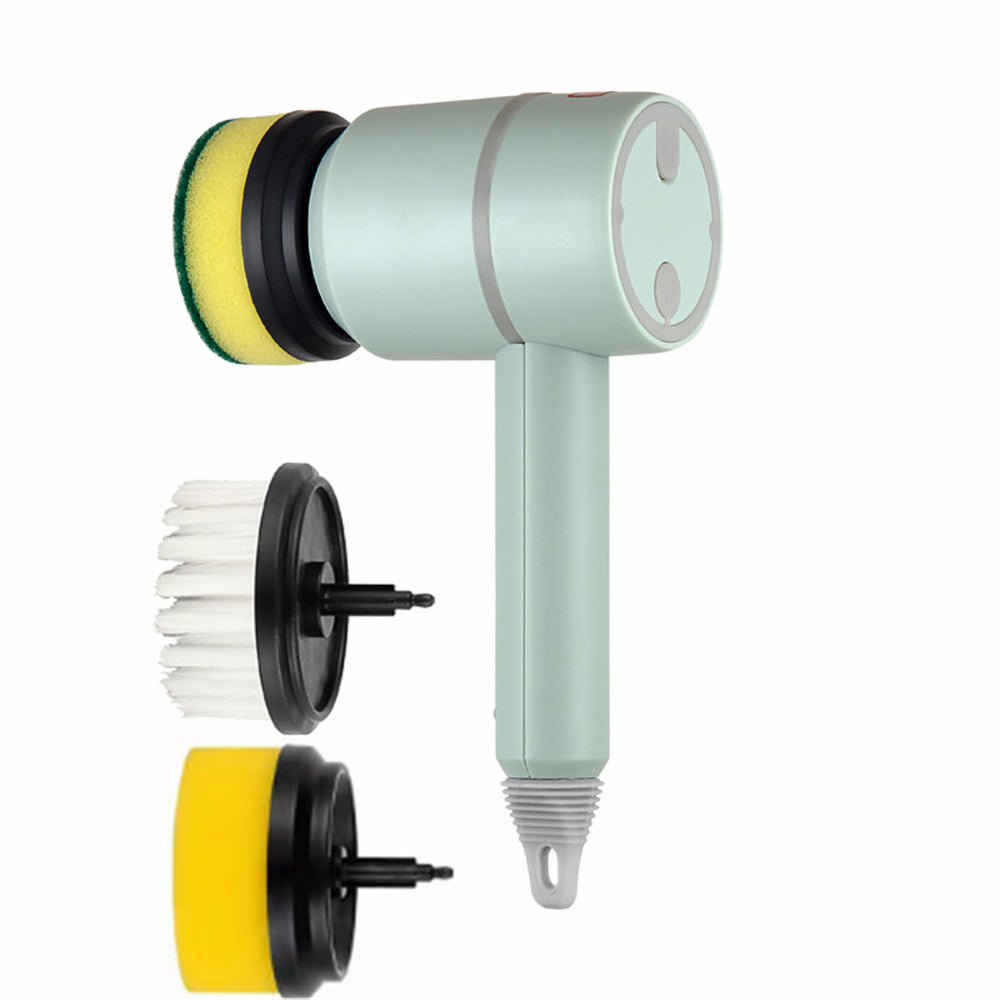 Electric Spin Cleaning Brush – Rechargeable Kitchen & Bathroom Scrubber