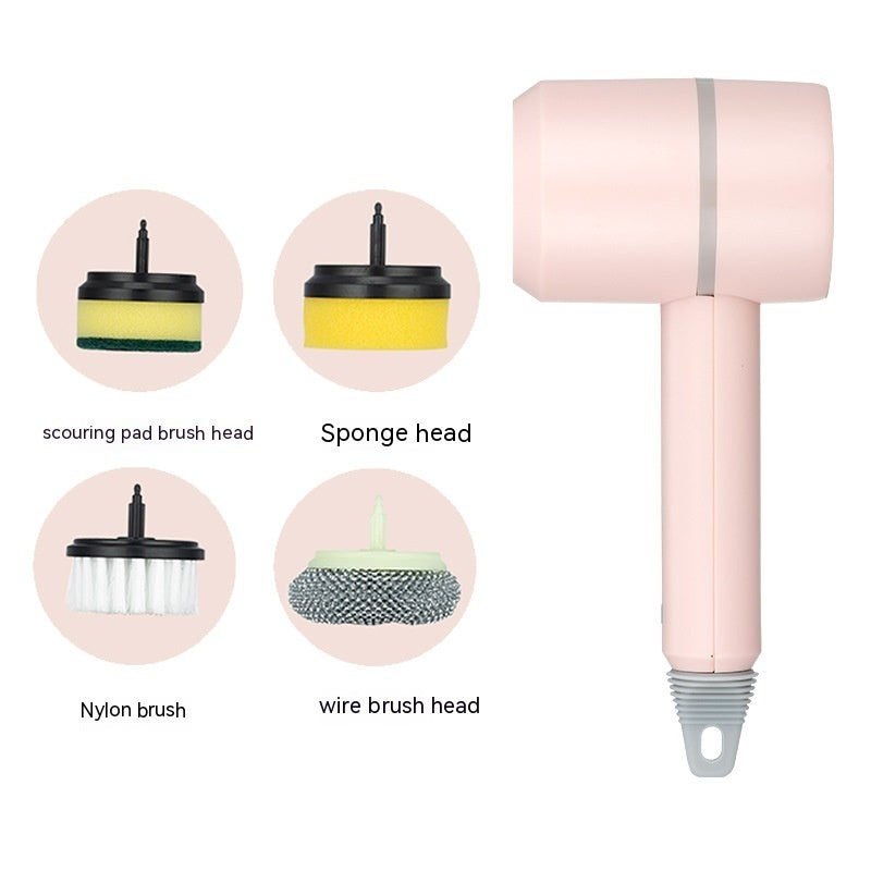 Electric Spin Cleaning Brush – Rechargeable Kitchen & Bathroom Scrubber