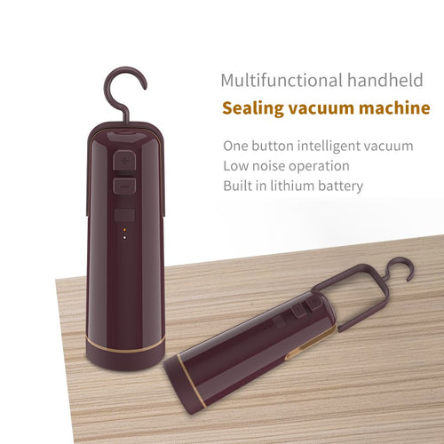 5-in-1 Portable Vacuum Sealer & Pump — The Ultimate Kitchen Gadget