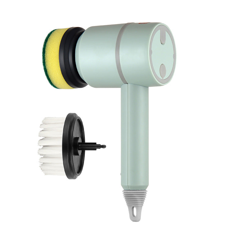 Electric Spin Cleaning Brush – Rechargeable Kitchen & Bathroom Scrubber