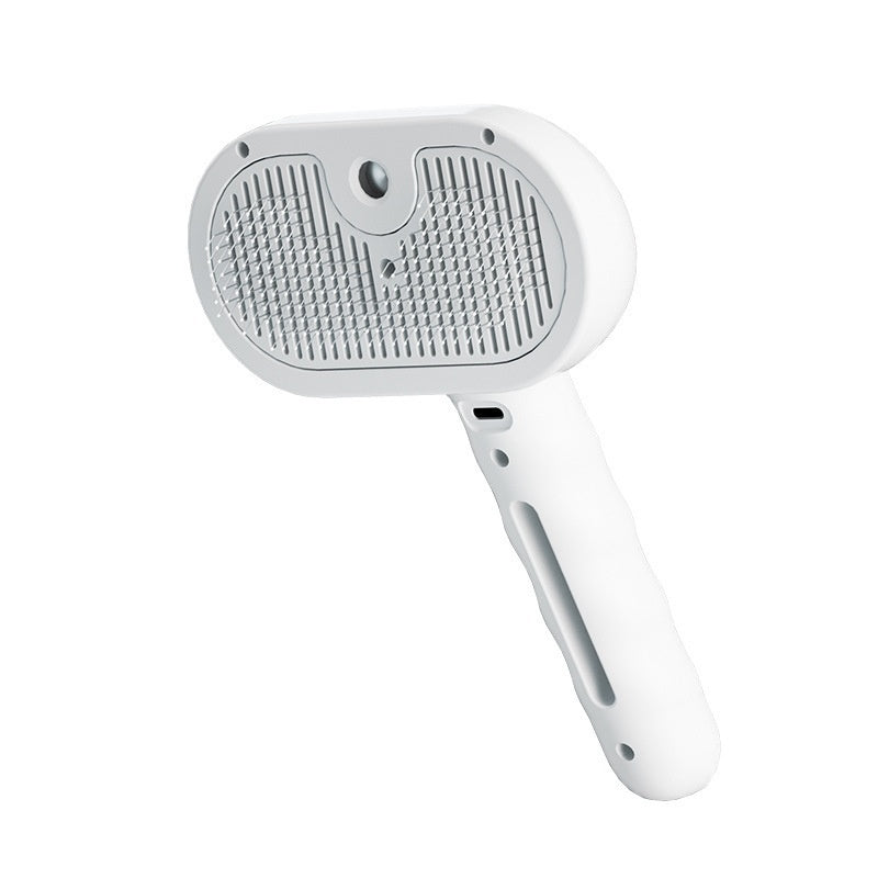 Steam Pet Grooming Brush – Spray Hair Remover for Cats & Dogs