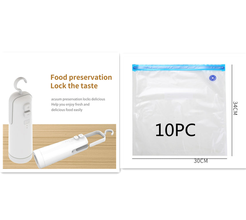 5-in-1 Portable Vacuum Sealer & Pump — The Ultimate Kitchen Gadget