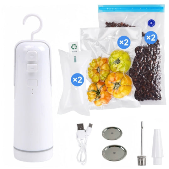 5-in-1 Portable Vacuum Sealer & Pump — The Ultimate Kitchen Gadget