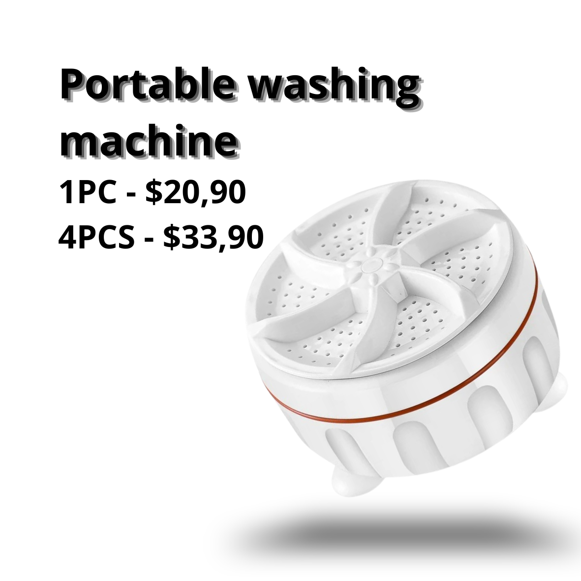Mini Washing Machine Portable Lazy Person