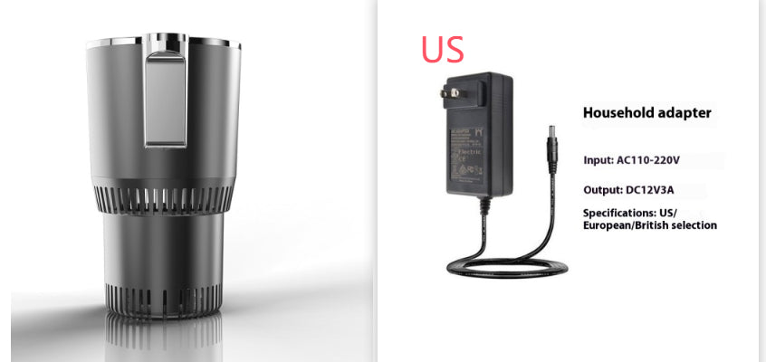 2-in-1 Car Cup Heater & Cooler – Digital Temperature Display