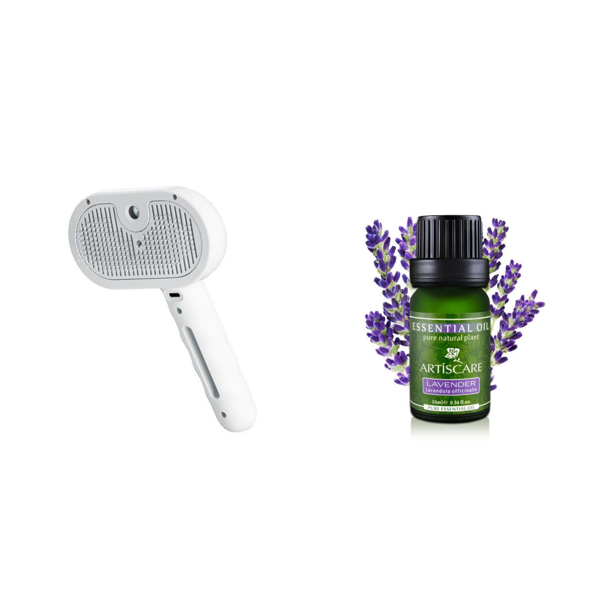 Steam Pet Grooming Brush – Spray Hair Remover for Cats & Dogs