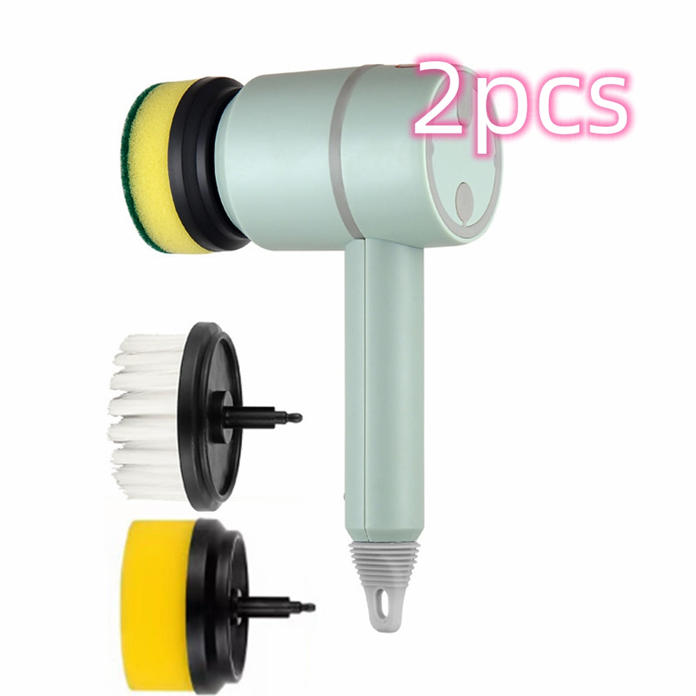 Electric Spin Cleaning Brush – Rechargeable Kitchen & Bathroom Scrubber