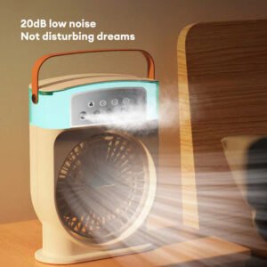 USB Air Conditioner with Mist & LED Light – hypetrend.shop