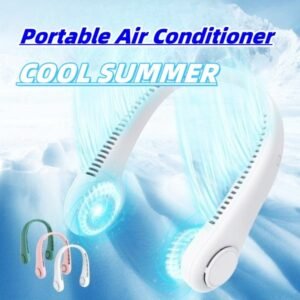 Rechargeable Neck Fan Hands Free Bladeless USB Fan – hypetrend.shop